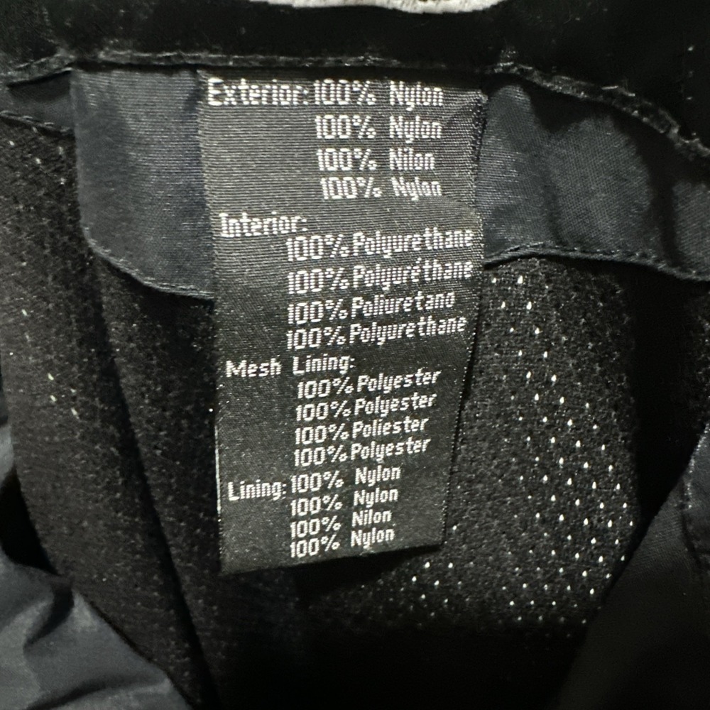 Harley-Davidson Men's Motorcycle Jacket Size‎ XL Black Gray Nylon Eagle Graphic - Picture 8 of 15